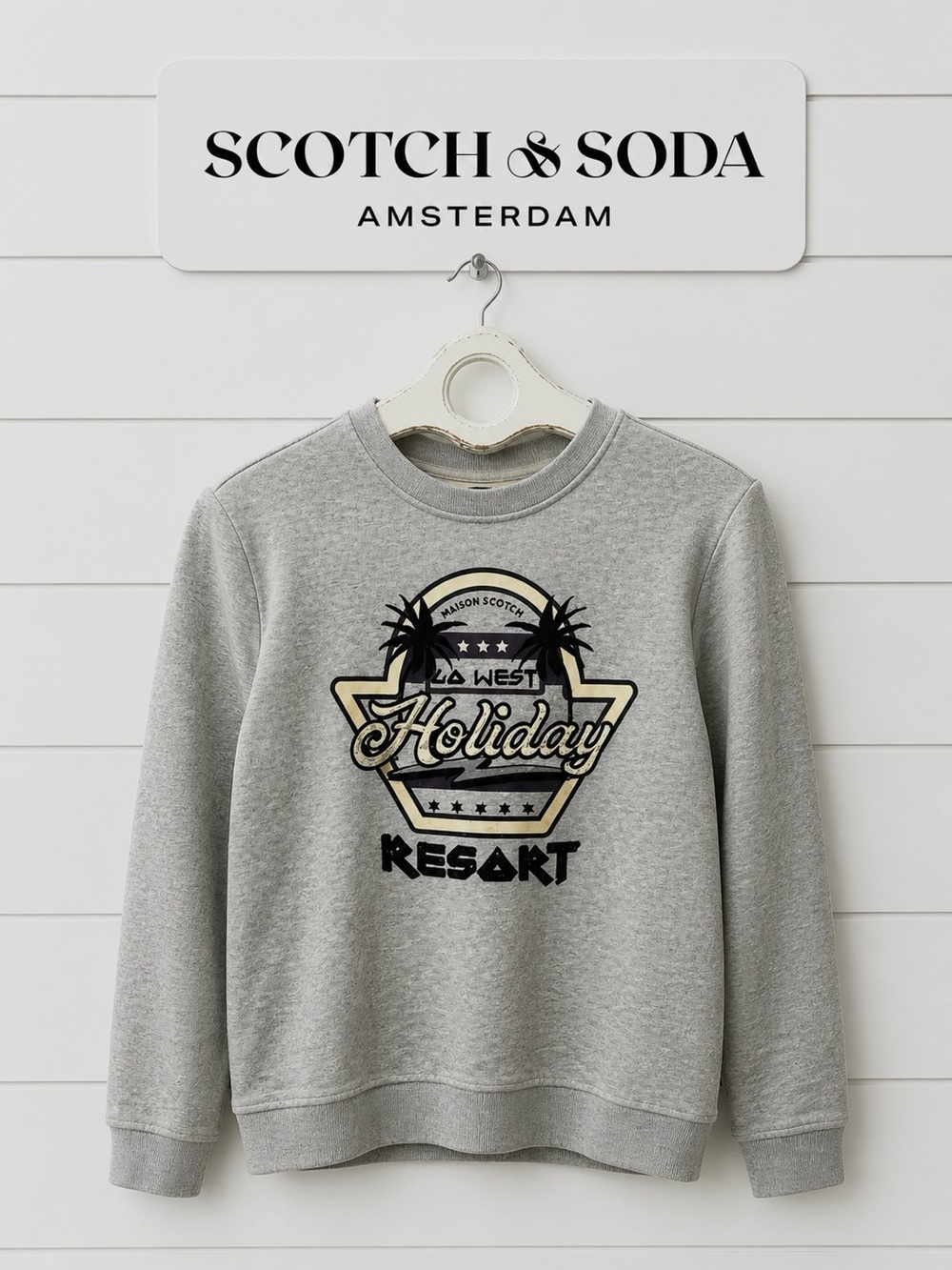 SCOTCH & SODA Gray crewneck size M